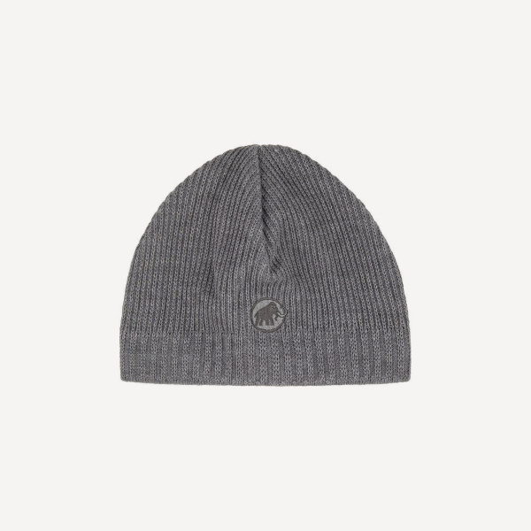 Шапка Mammut Sublime Beanie (; one size; platinum-alloy)